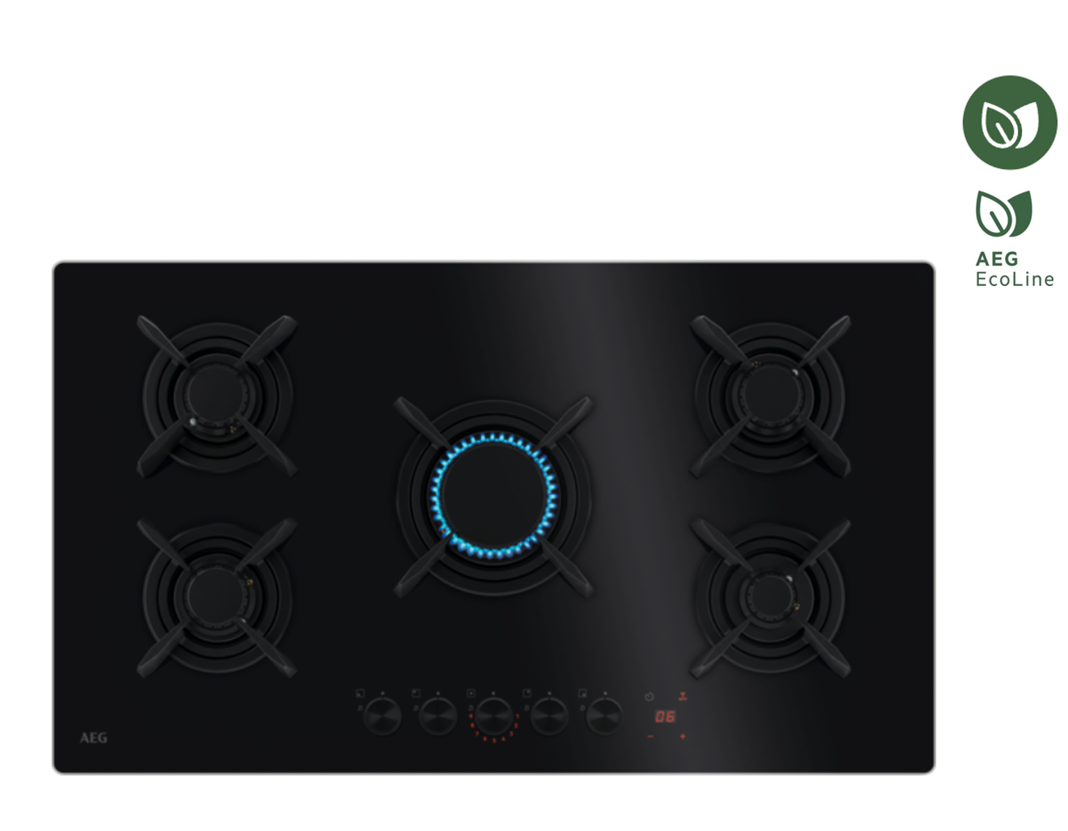 AEG HKB95453NB 8000 gaskookplaat - 90cm
