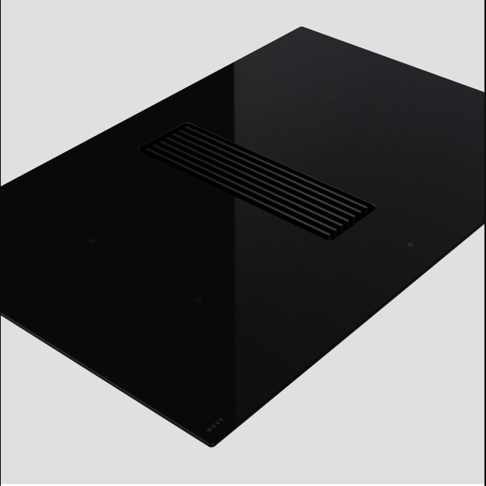 NOVY 1861 EASY kookplaat met afzuiging - 80cm