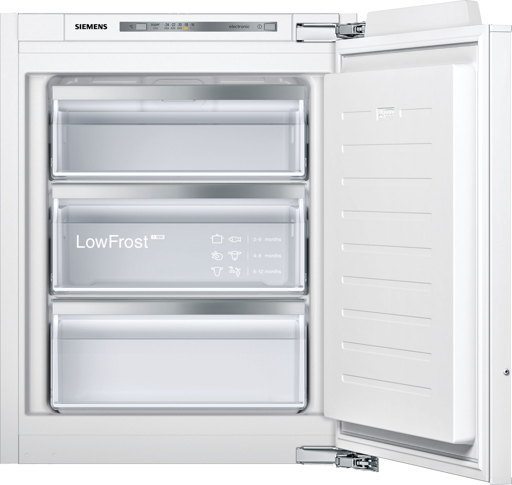 SIEMENS GI11VAFE0 IQ500 inbouw vriezer - 72cm SIEMENS GI11VAFE0 IQ500 inbouw vriezer - 72cm