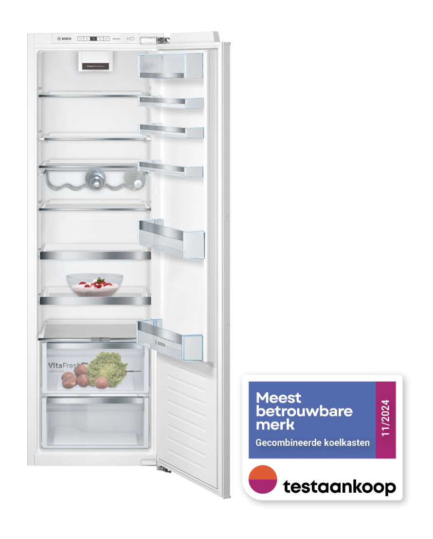 BOSCH KIR81AFE0 SERIE 6 koelkast zonder vriesvak - 178cm