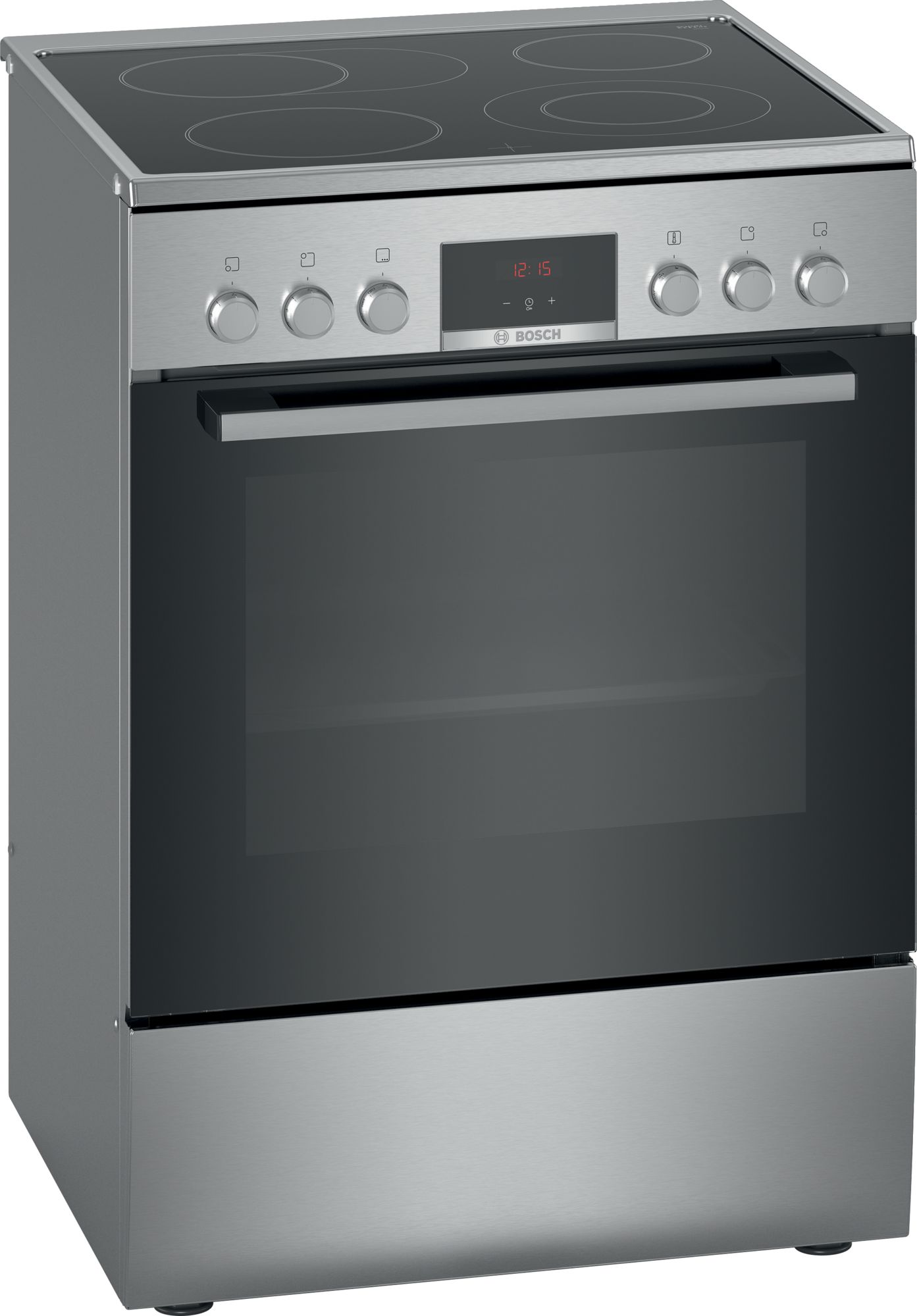 BOSCH HKR39C250 SERIE 4 fornuis met keramische kookplaat - 60cm BOSCH HKR39C250 SERIE 4 fornuis met keramische kookplaat - 60cm