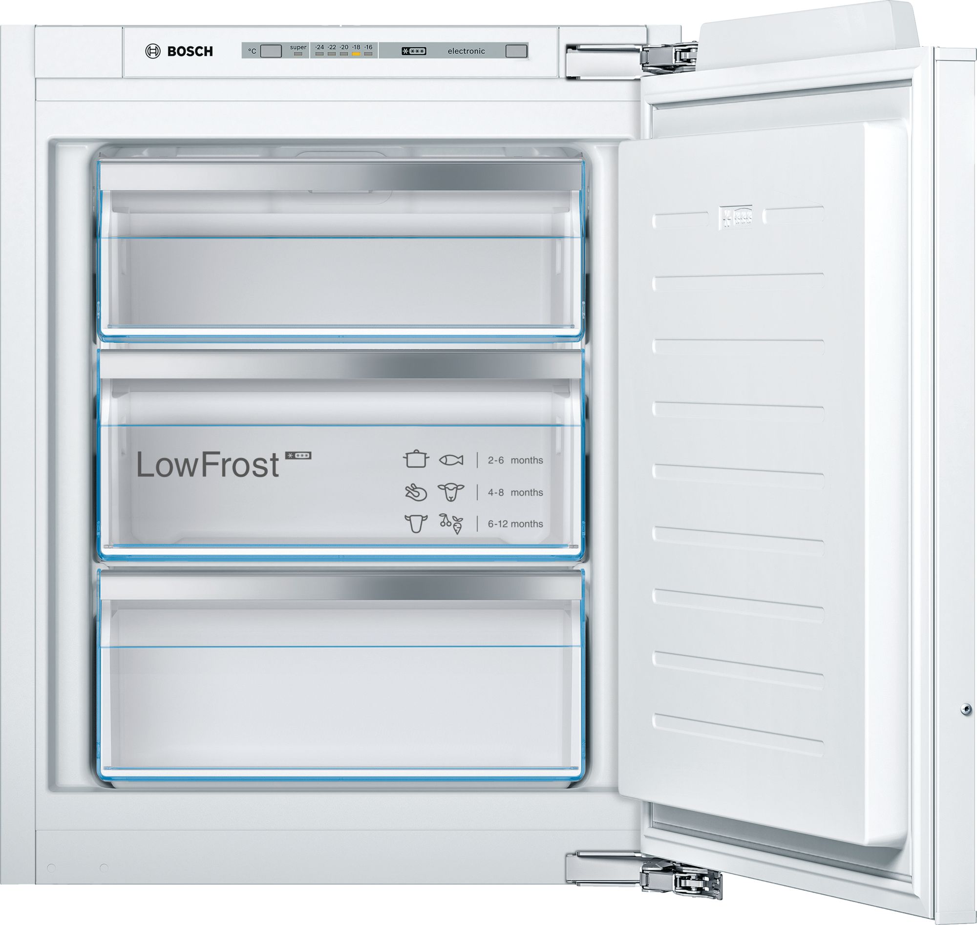 BOSCH GIV11AFE0 SERIE 6 inbouw vriezer - 72cm BOSCH GIV11AFE0 SERIE 6 inbouw vriezer - 72cm