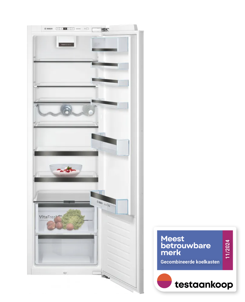BOSCH KIR81SOE0 SERIE 6 koelkast zonder vriesvak - 178cm