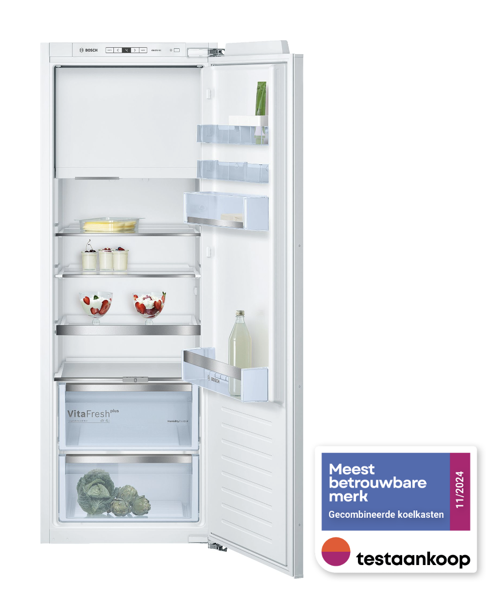 BOSCH KIL72AFE0 SERIE 6 koelkast met vriesvak - 158cm