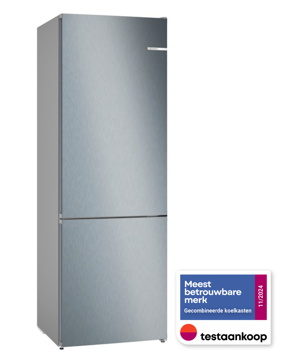 BOSCH KGN492LDF SERIE 4 vrijstaande koel-/vriescombinatie - 203cm