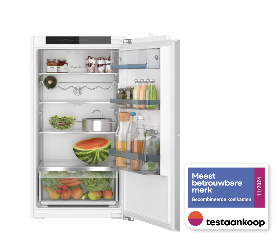 BOSCH KIR31SFE0 SERIE 4 koelkast zonder vriesvak - 102cm
